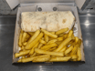 Pulled Peri Chicken Wrap and Cheese Wrap and Chips